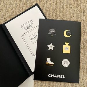 CHANEL STICKERS AND POSTCARDS NO 5 IN THE STARS NEW 💫⛸️⛸️⛸️